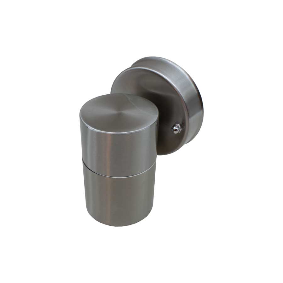 LUMINARIA APLIQUE EXT 1 LUZ METAL PULIDO LH-2092