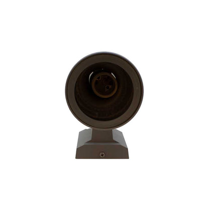 LUMINARIA EXT 2 LUCES 9CM DE DIAMETRO GRIS LH-2095