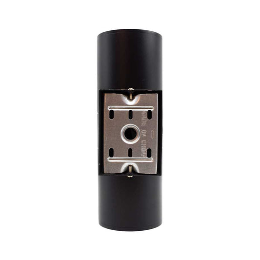 LUMINARIA EXT 2 LUCES 9CM DE DIAMETRO NEGRO LH2096