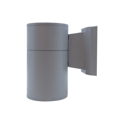 LUMINARIA EXT 1 LUZ 9CM DE DIAMETRO GRIS LH-2093