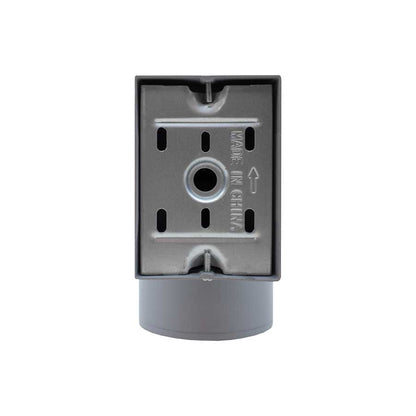 LUMINARIA EXT 1 LUZ 9CM DE DIAMETRO GRIS LH-2093