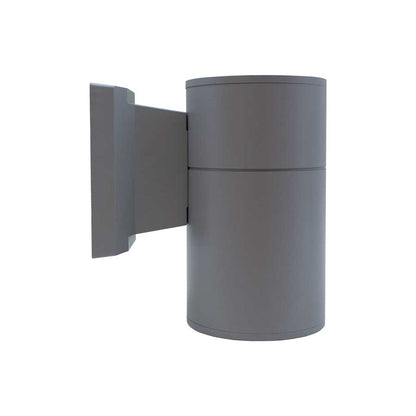LUMINARIA EXT 1 LUZ 9CM DE DIAMETRO GRIS LH-2093