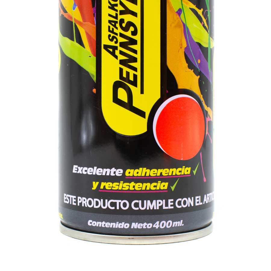 PINTURA EN AEROSOL 400ML FLUO ROJO PENNSYLVA