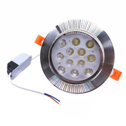SPOT LED ARTICULADO 12W 13CM PLATEADO LH-2219