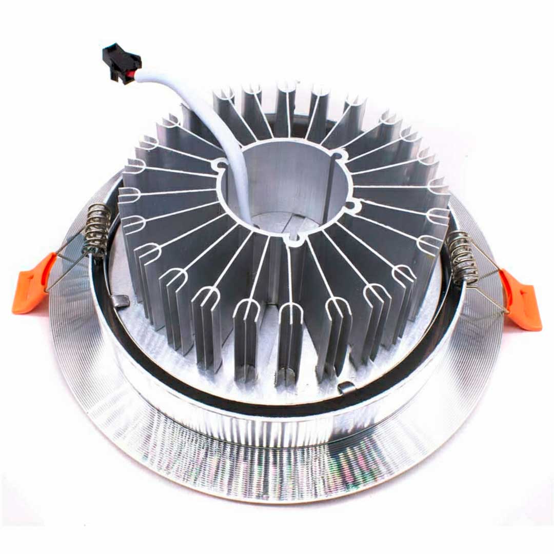SPOT LED ARTICULADO 12W 13CM PLATEADO LH-2219