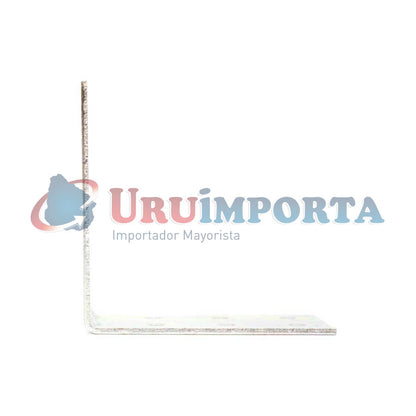 ESCUADRA METALICA PERFORADA 7CMX7CM LH-2053