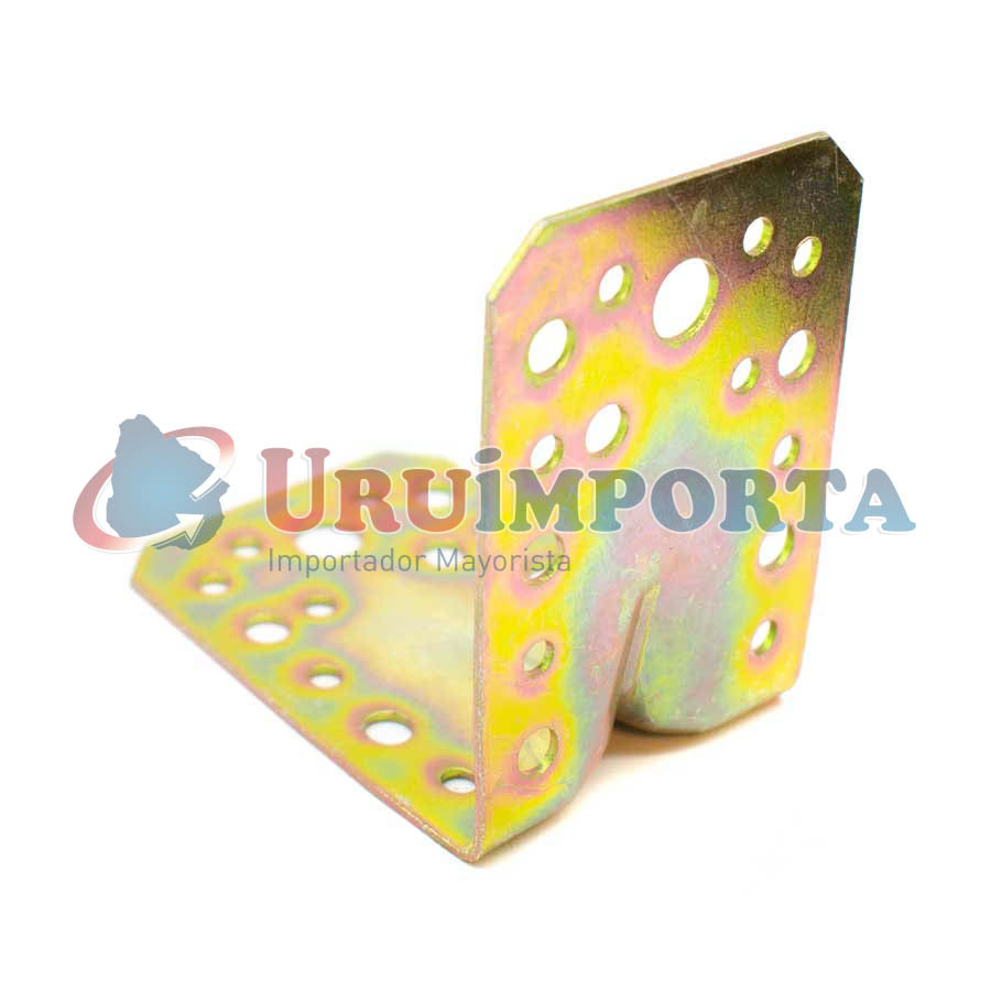 ESCUADRA METALICA PERFORADA 9CMX9CM LH-2055