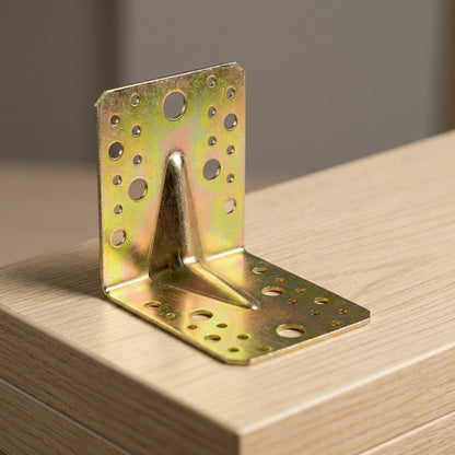 ESCUADRA METALICA PERFORADA 10CMX10CM LH-2056