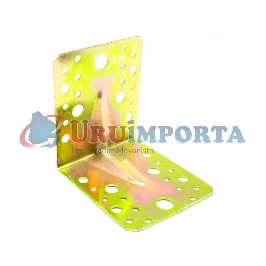 ESCUADRA METALICA PERFORADA 10CMX10CM LH-2056