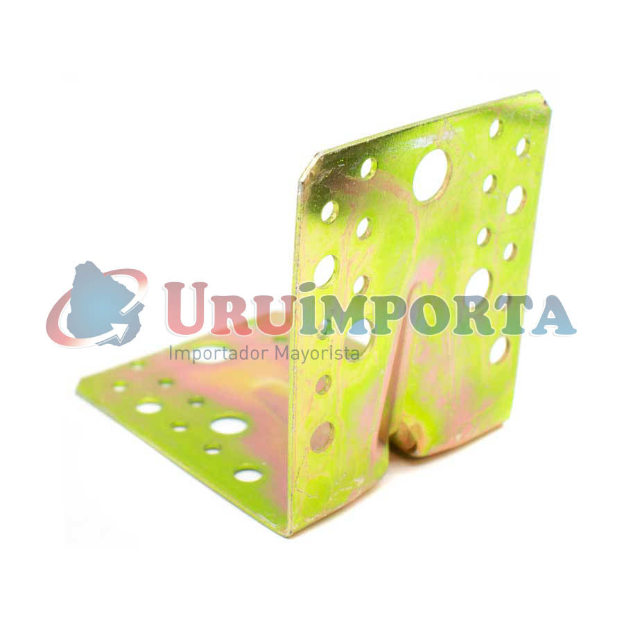 ESCUADRA METALICA PERFORADA 10CMX10CM LH-2056