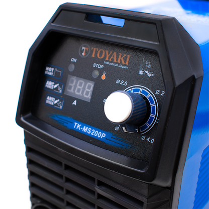 SOLDADORA INVERTER DIGITAL 200 AMP TOYAKI TKMS200P