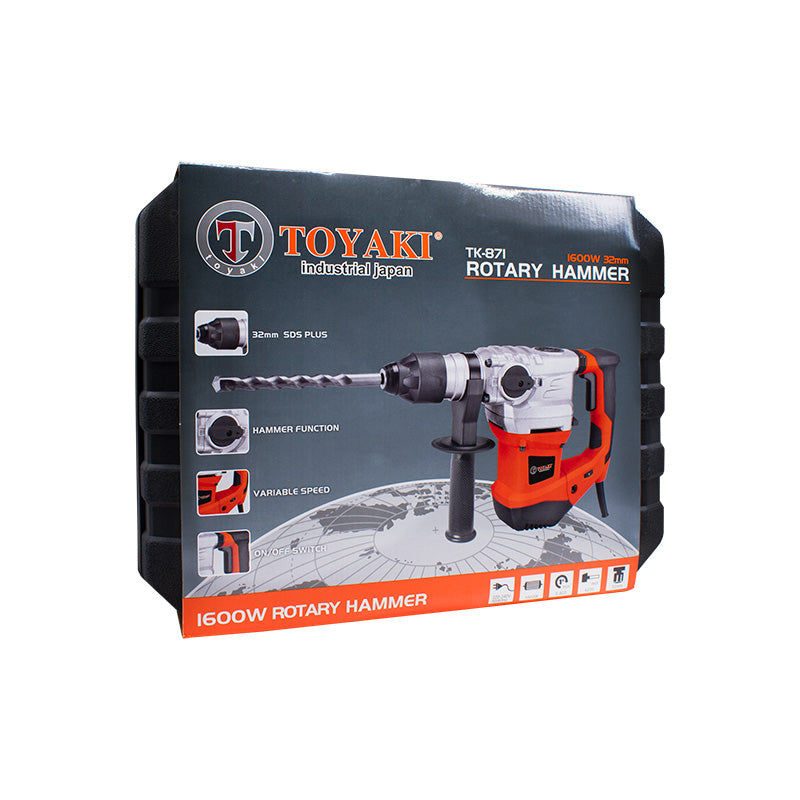 ROTOMARTILLO 1600W 32MM TOYAKI TK-871