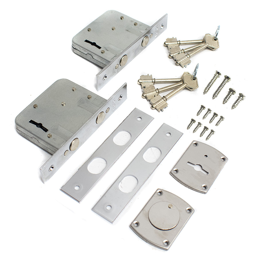 CERROJO GEMELO PARA PORTON 501 TOYOKI LH-2170