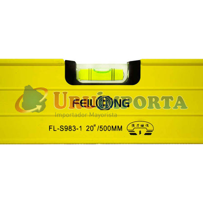 NIVEL METALICO C/IMAN 20″ AMARILLO MICASA LH-2162