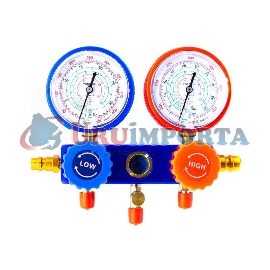 MANOMETRO REFRIGERANTE AIRE ACONDICIONADO LH-2179