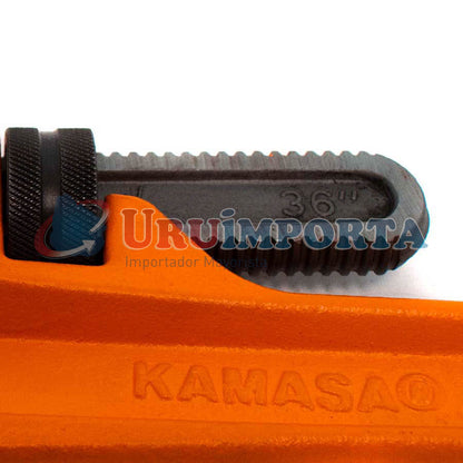LLAVE DE CANO 36″ FORRADA EN GOMA KAMASA KM-6250