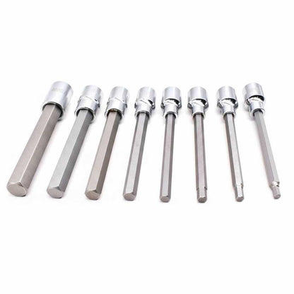 PUNTAS 1/2″ 8PZ LARGAS HEXAGONAL GATE TOO GT124008