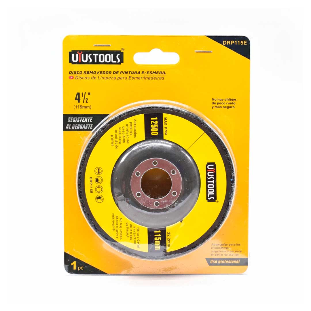 DISCO REMOVEDOR DE PINTURA P/AMOLA UYUS DRP115E