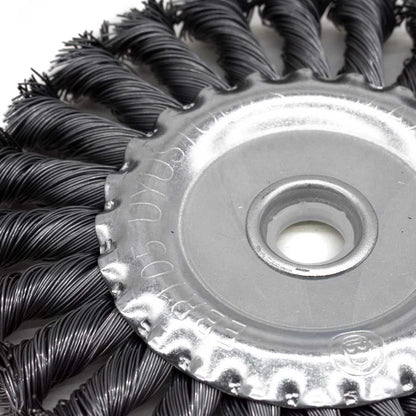 CEPILLO 5″ ACERO TRENZADO UYUSTOOLS EBR105