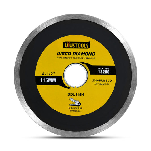 DISCO DIAMANTADO 4 1/2″ TURBO UYUSTOOLS DDU115H