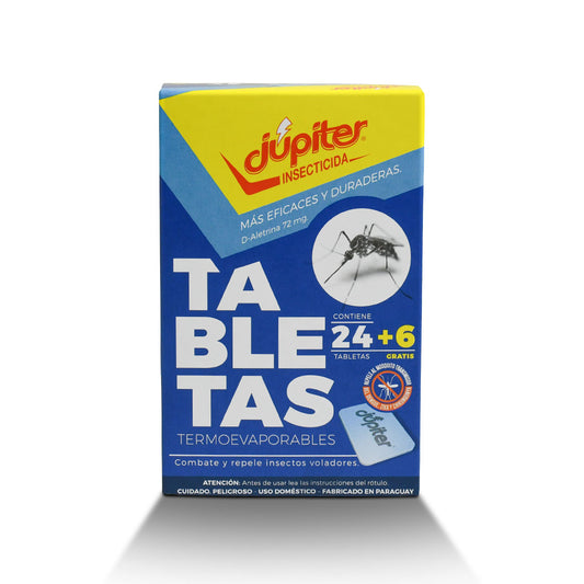 TABLETAS JUPITER 24 MAS 6 UNIDADES 1092