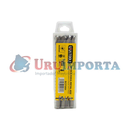 MECHA 10PZ ACERO RAPIDO 8MM EN BLIST UYUS BCF08H