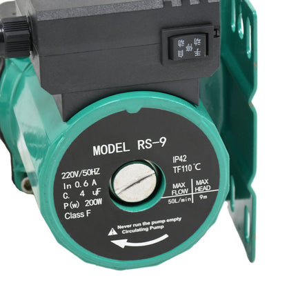 BOMBA CIRCULACION 50 L X MIN ALT MAX 9 MTRS RS25-9