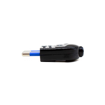 FICHA MODULAR 10AMP 3 PATAS NEGRA LED LIFE SL1002