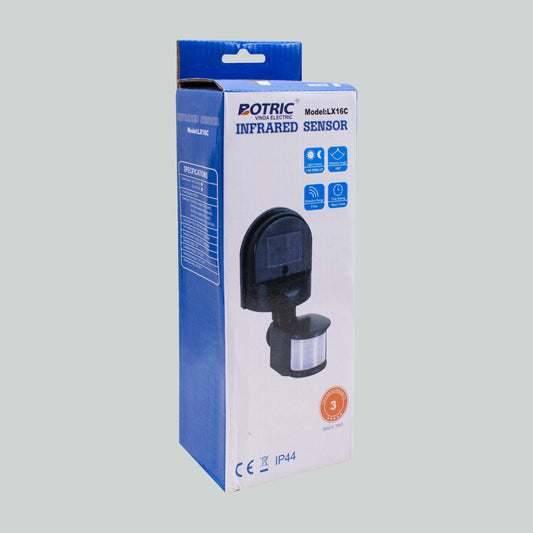 DETECTOR MOVIMIENTO BLANCO BASE REGULABLE LH-2107