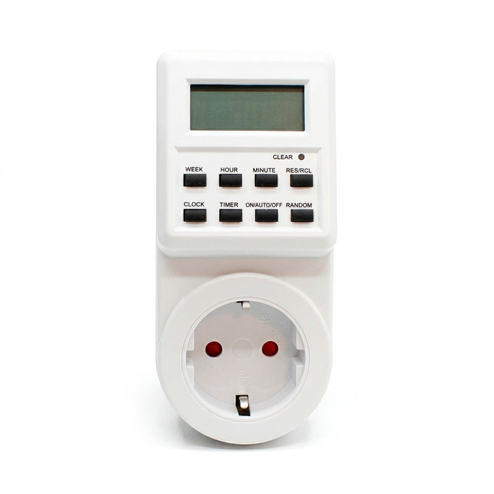 TIMER DIGITAL SCHUKO EN BLISTERS LH-2116