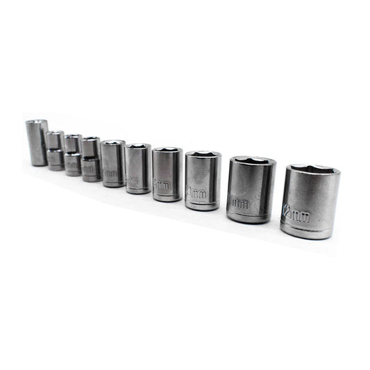 JUEGO DE DADO Y PUNTA 1/4” 20PZ 5-12MM LH-1963