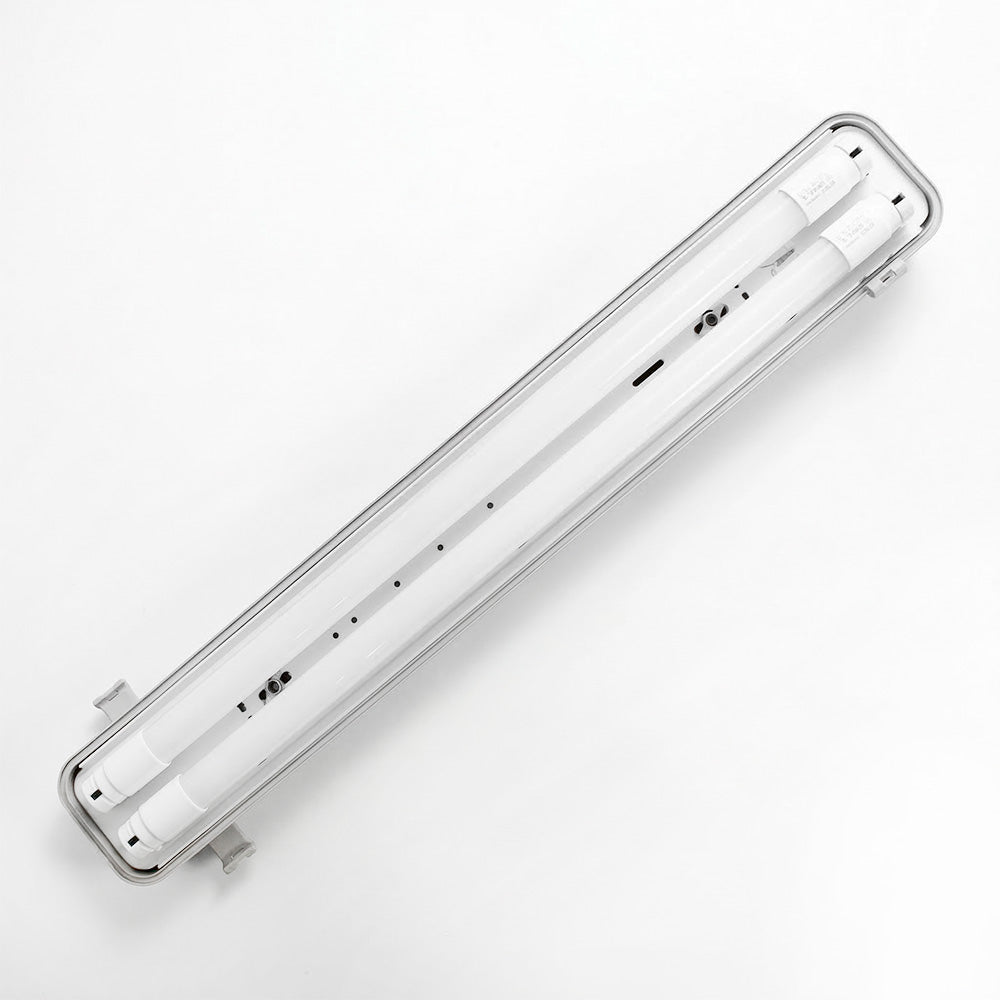 TUBO DE LUZ ESTANCO LUZ FRIA 2X8W LED LIFE LH-2234