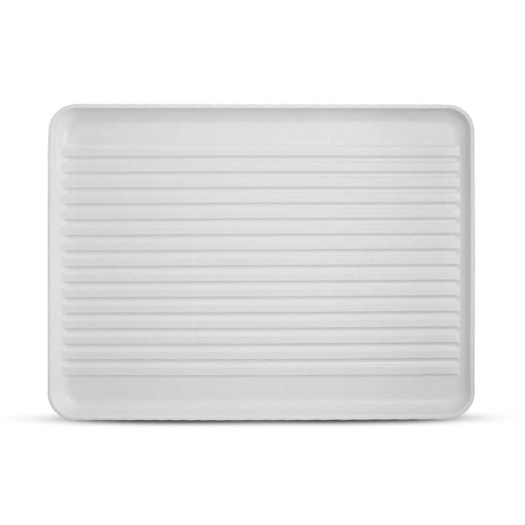 ESCURRIDOR METAL BLANCO CON CUBIETERO LH-3678