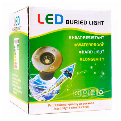 SPOT LED EMBUTIR EN PISO 1W 220V 3200K LH-2683