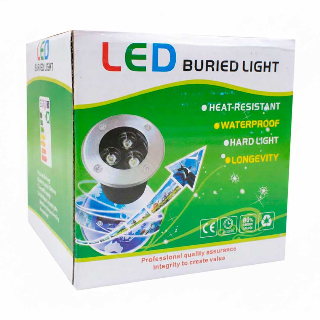 SPOT LED EMBUTIR EN PISO 6W 220V 3200K LH-2685
