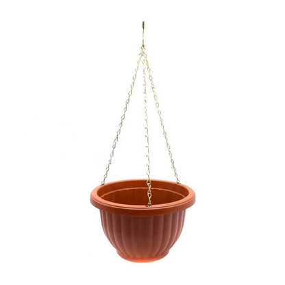MACETA DE COLGAR PLASTICA MARRON LH-3897