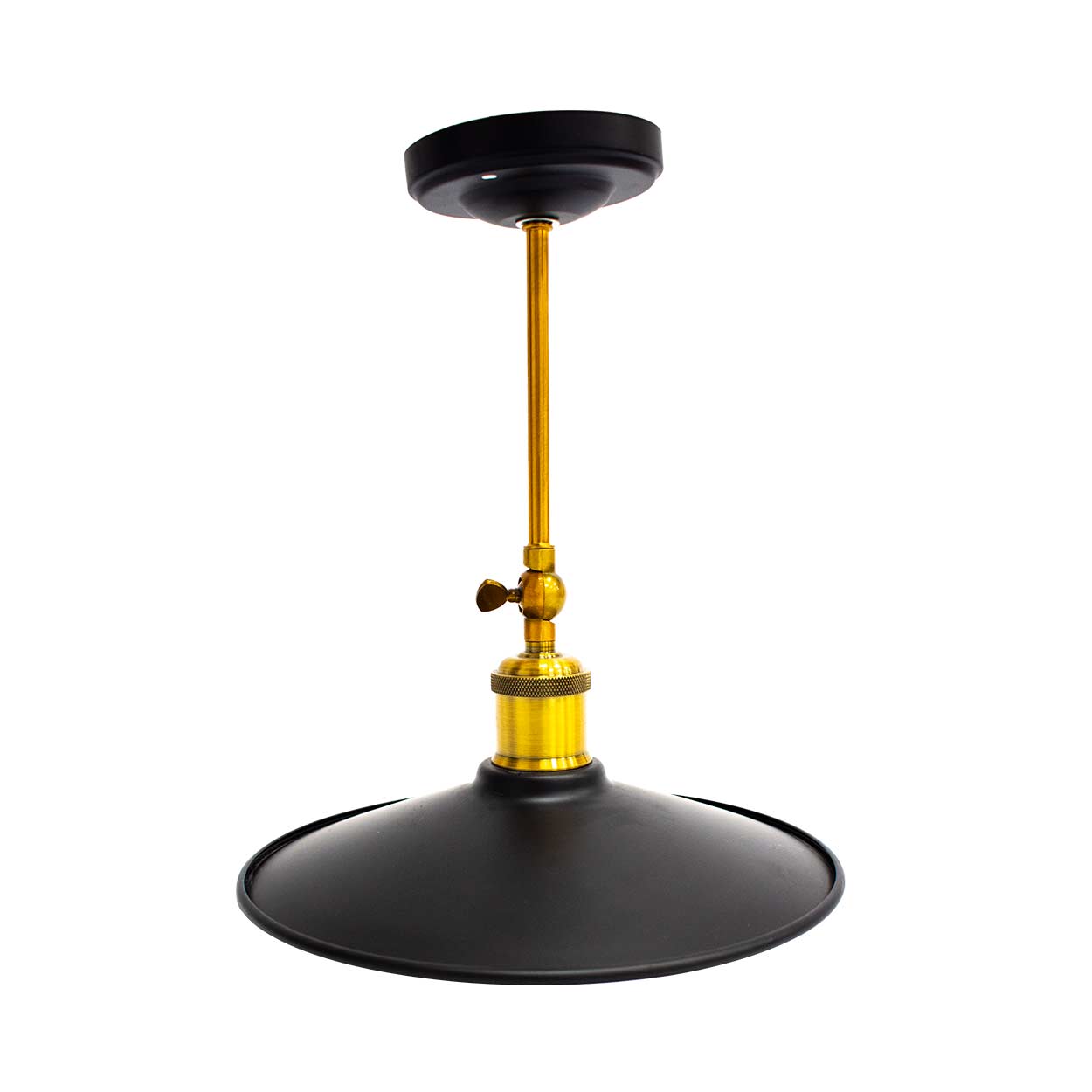 APLIQUE DE PARED VINTAGE DORADO/NEGRO LH-2319