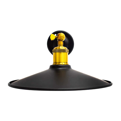 APLIQUE DE PARED VINTAGE DORADO/NEGRO LH-2319