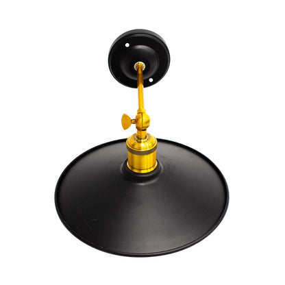APLIQUE DE PARED VINTAGE DORADO/NEGRO LH-2319
