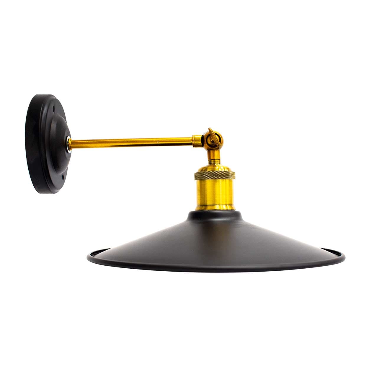 APLIQUE DE PARED VINTAGE DORADO/NEGRO LH-2319