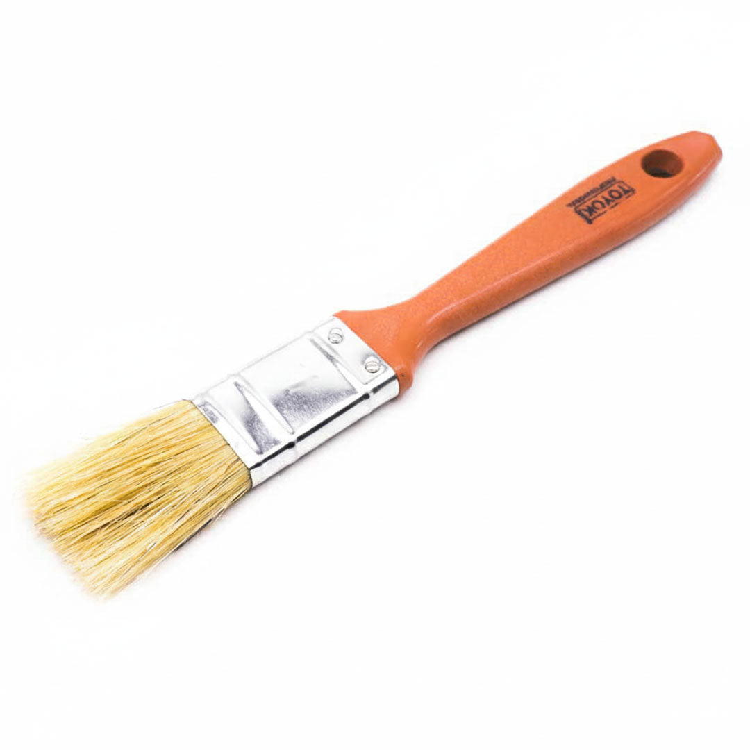 PINCEL 1″ MANGO PLASTICO NARANJA LH-2271