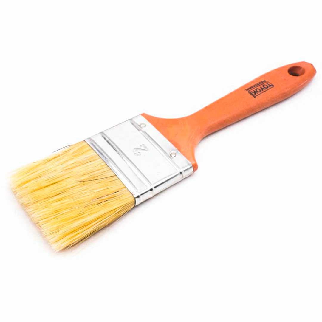 PINCEL 2″ MANGO PLASTICO NARANJA LH-2273
