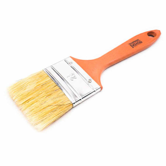PINCEL 2 1/2″ MANGO PLASTICO NARANJA LH-2274