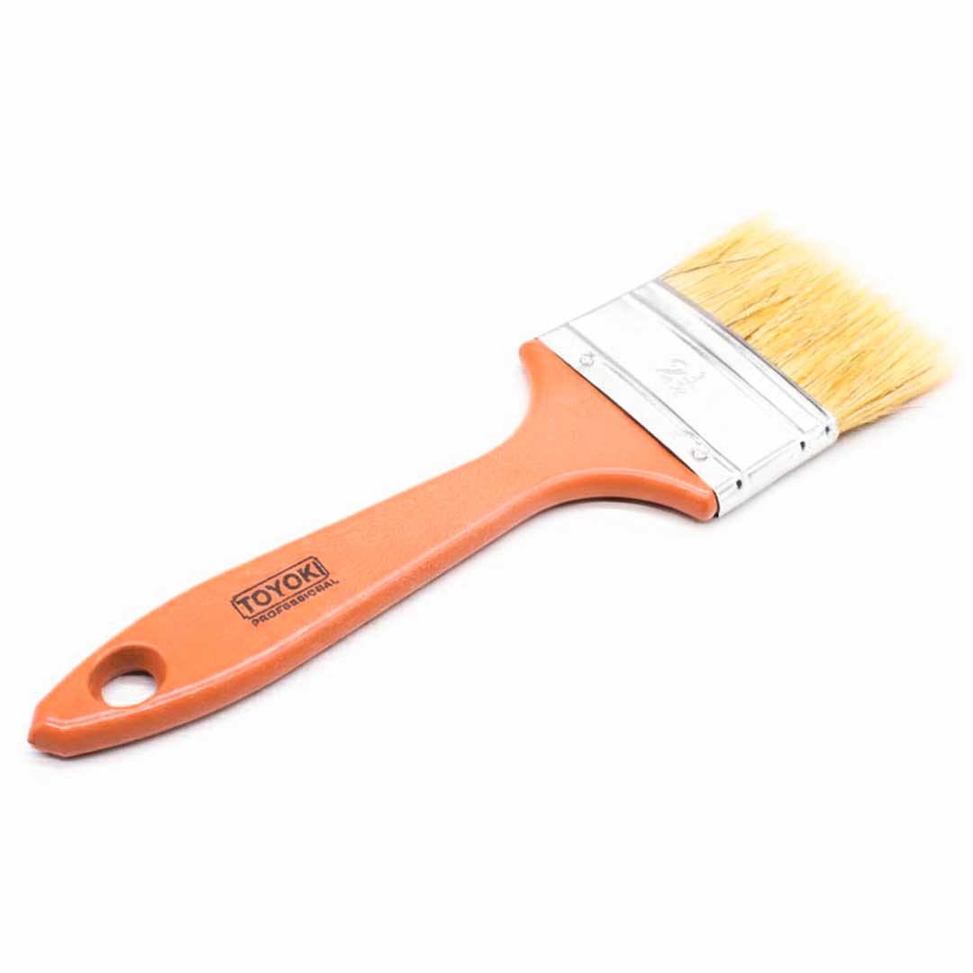 PINCEL 2 1/2″ MANGO PLASTICO NARANJA LH-2274