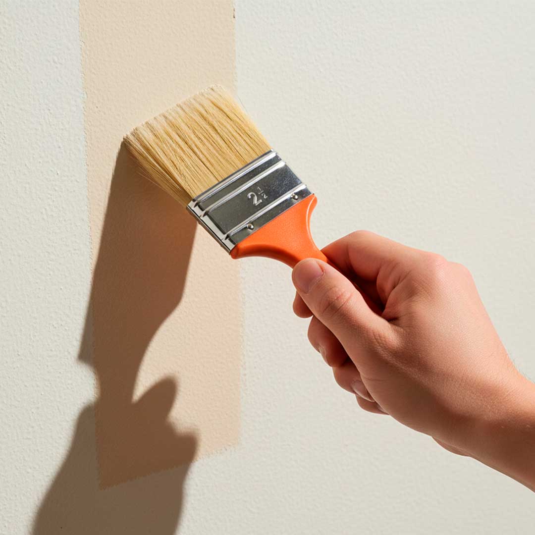 PINCEL 2 1/2″ MANGO PLASTICO NARANJA LH-2274