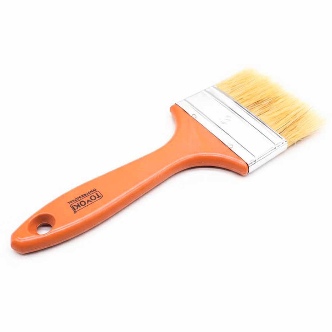 PINCEL 3″ MANGO PLASTICO NARANJA LH-2275