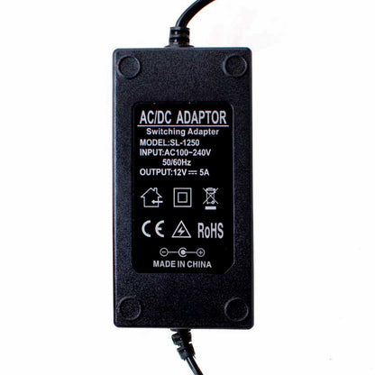 TRANSFORMADOR CINTA LED 12V – 220V 60W LED LH-2302