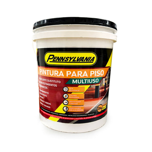 PINTURA PARA PISOS 20 KILOS VERDE MUSGO