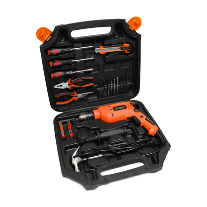 TALADRO 13MM 650W CON HERRAMIENTAS TOYAKI TK-877