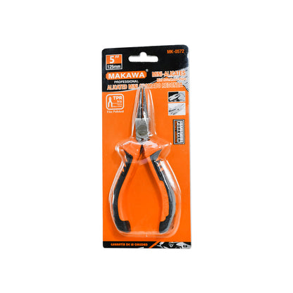 PINZA PUNTA MINI 5” REDONDA MAKAWA MK-0572